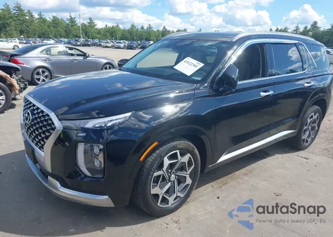 2021 Hyundai Palisade Calligraphy из США, поврежденный, VIN KM8R7DHE4MU256775